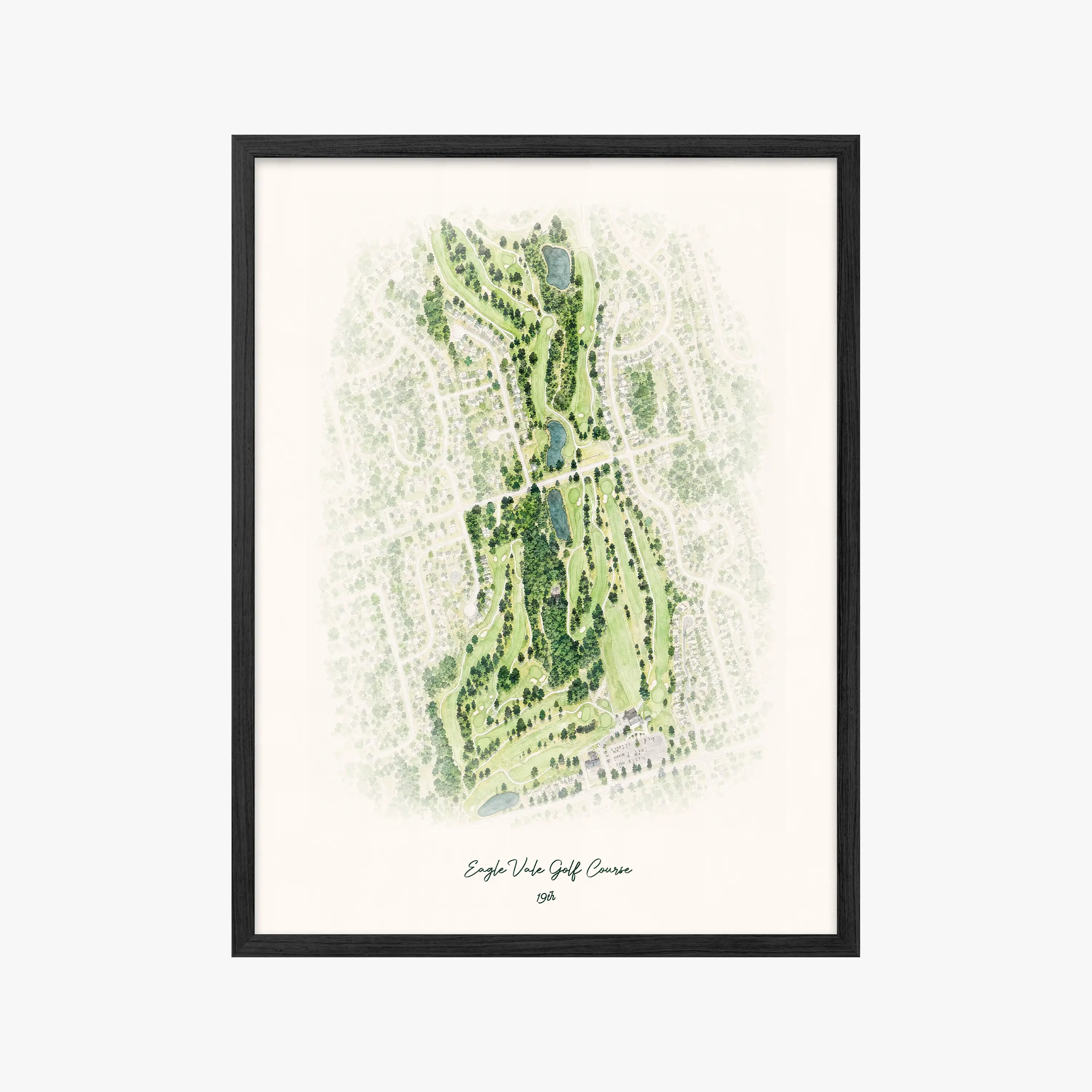 Eagle Vale Golf Course black frame