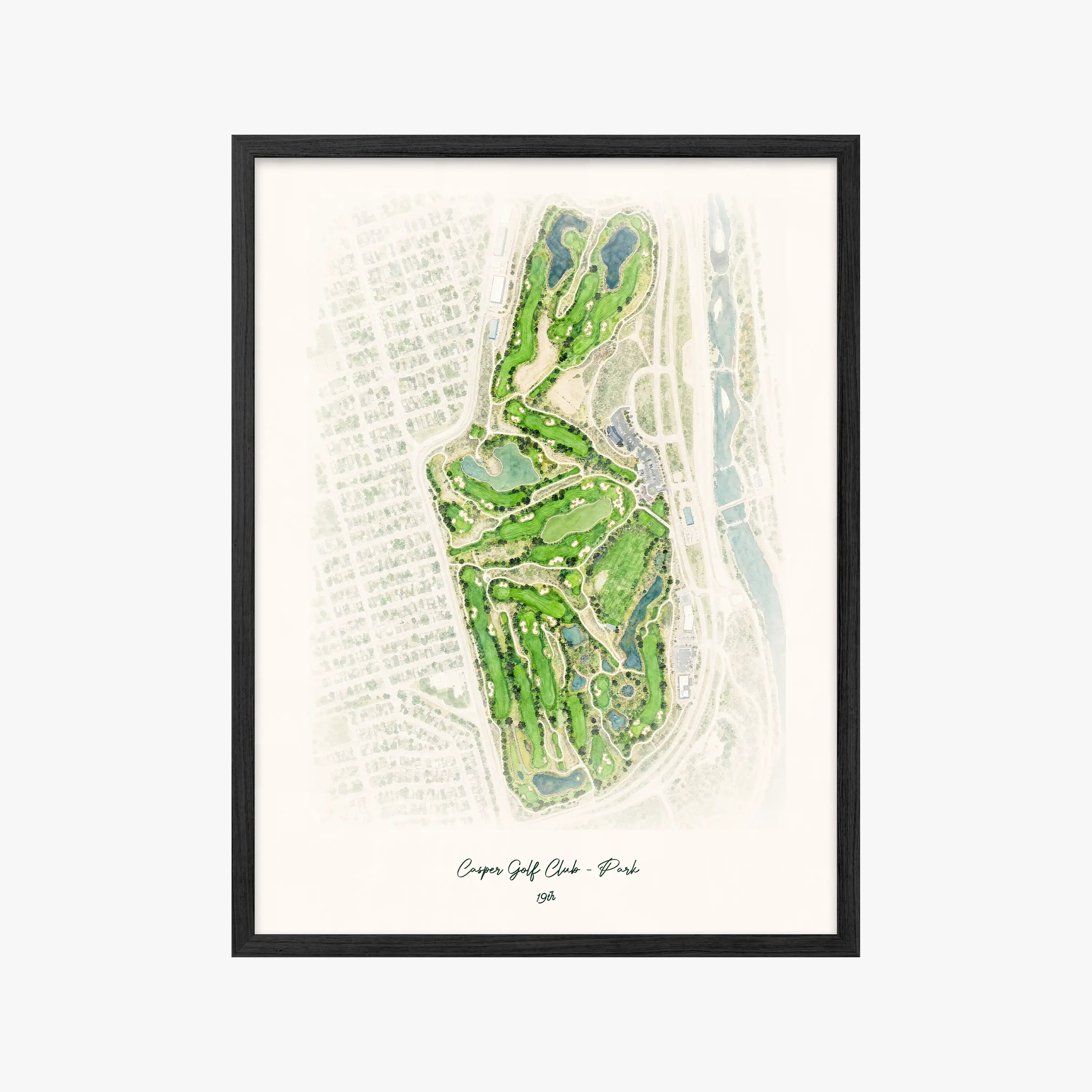 Casper Golf Club - Park black frame