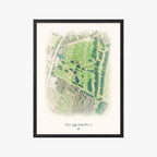 DJ's Golf Center Par 3 black frame
