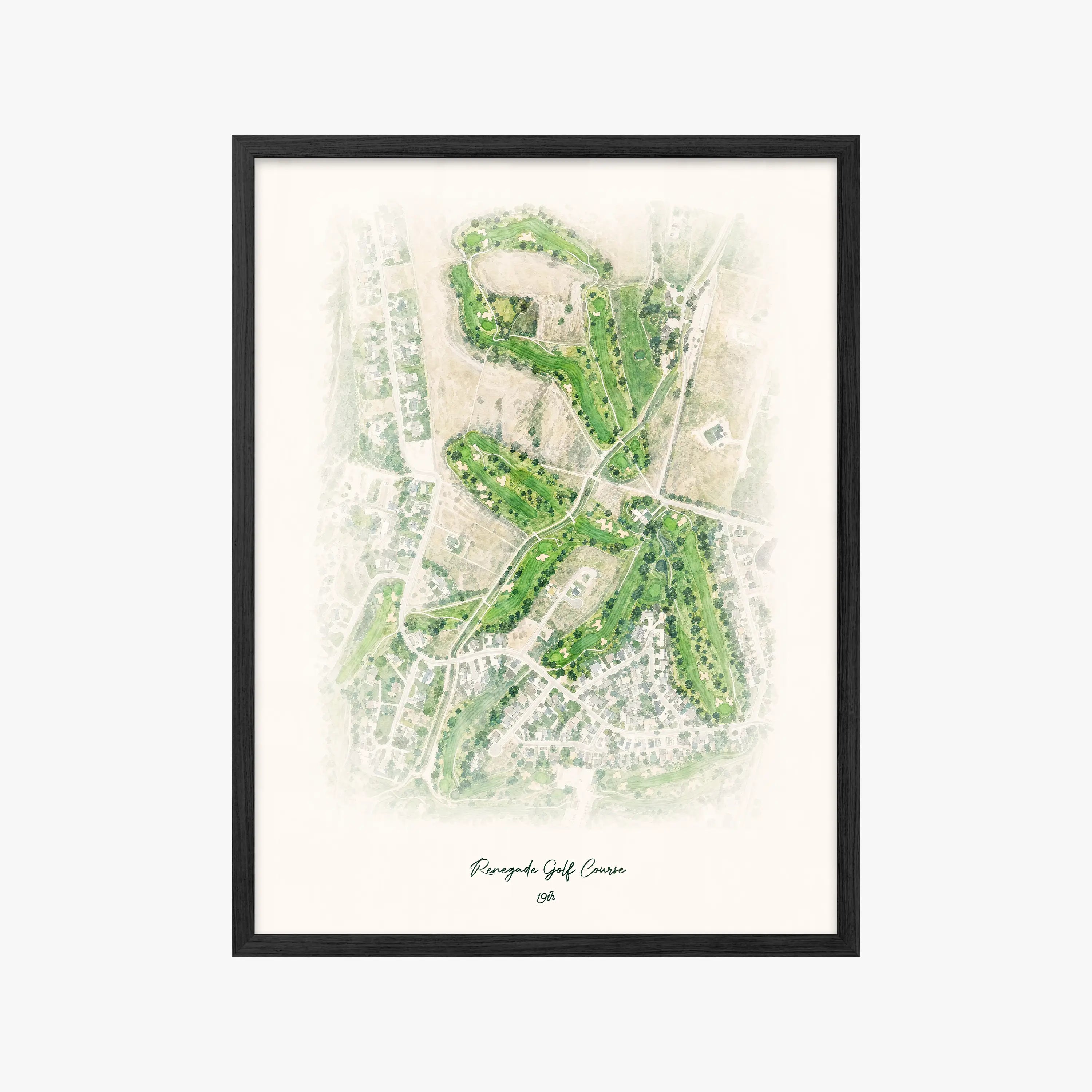 Renegade Golf Course black frame