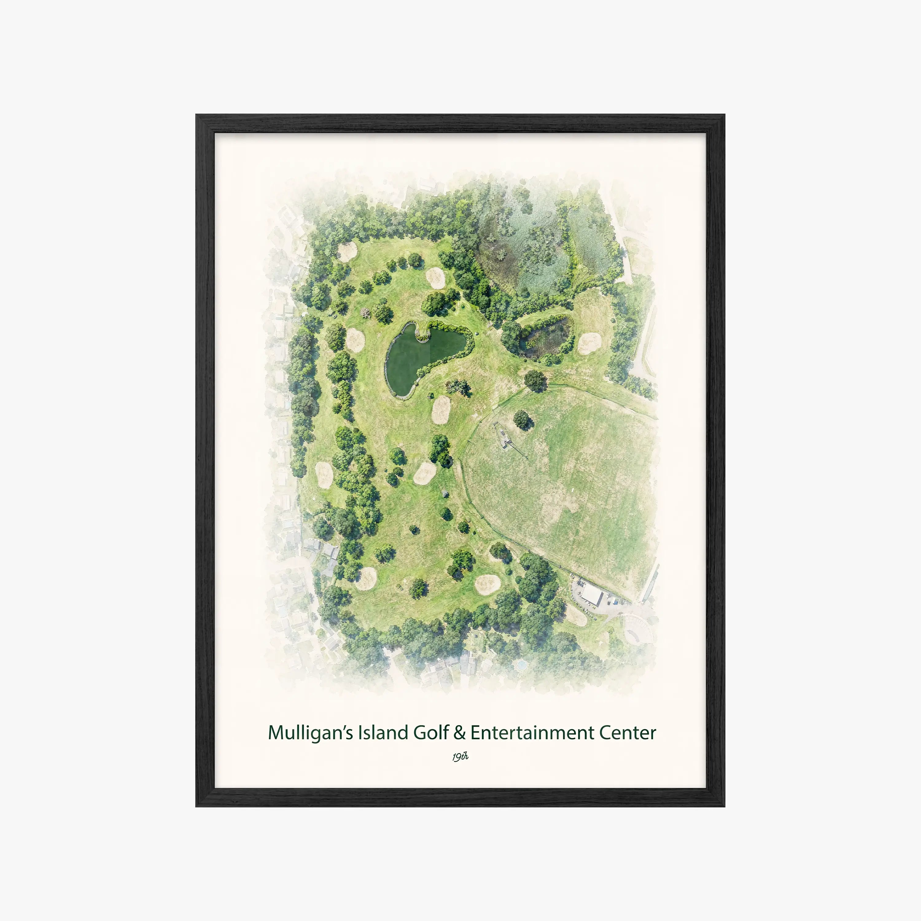 Mulligan's Island Golf & Entertainment Center black frame