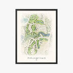 Plantation Lakes Golf & Country Club black frame