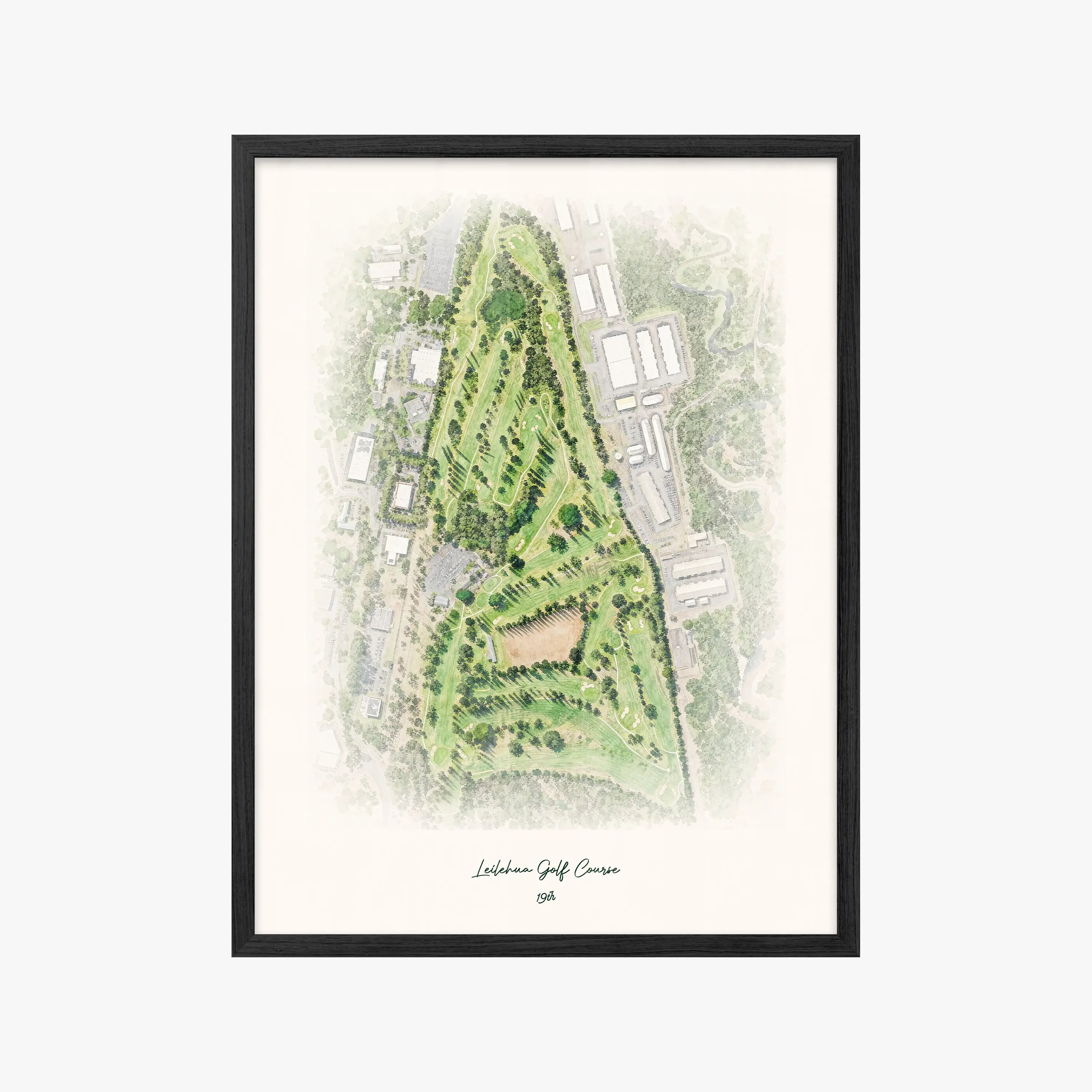 Leilehua Golf Course black frame