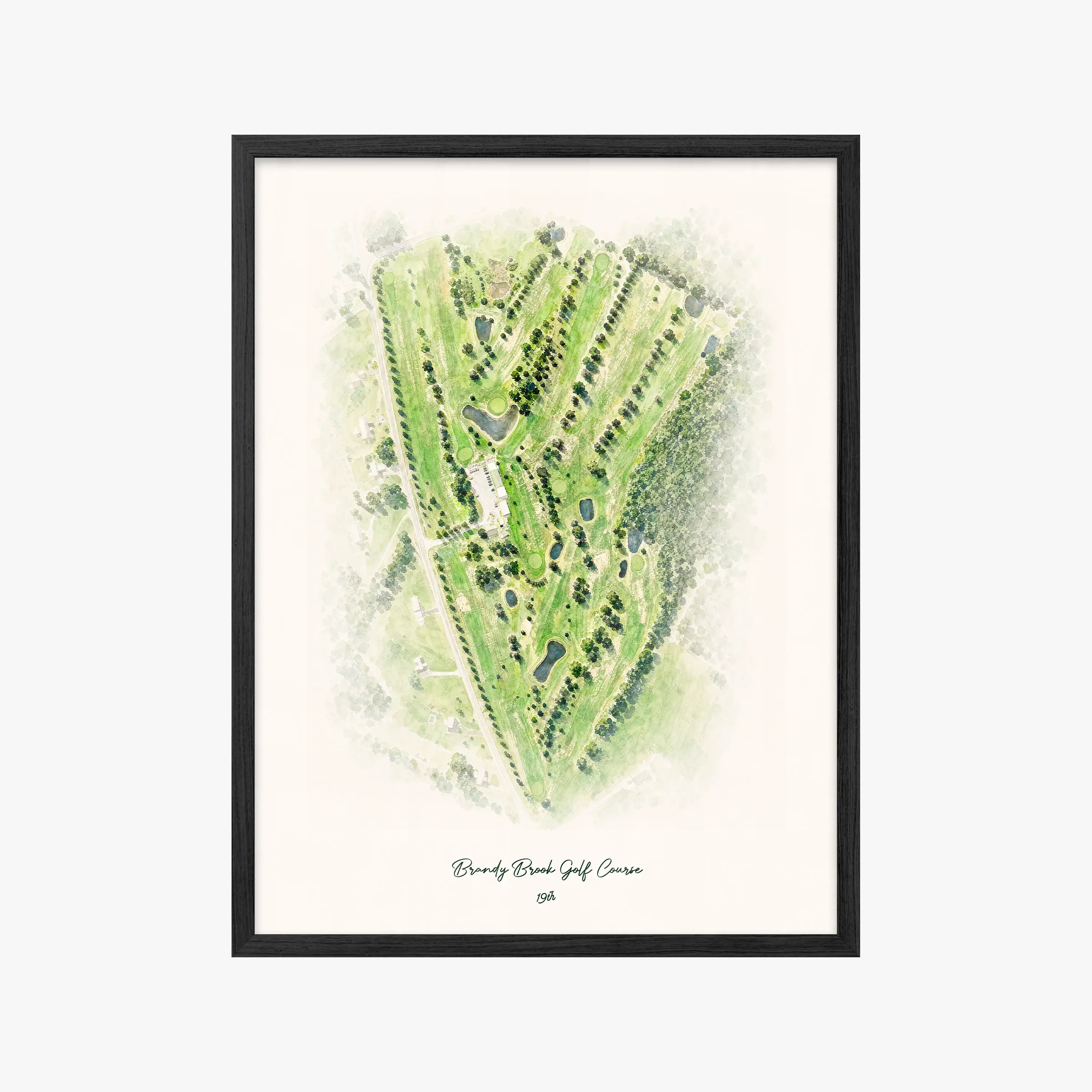 Brandy Brook Golf Course black frame