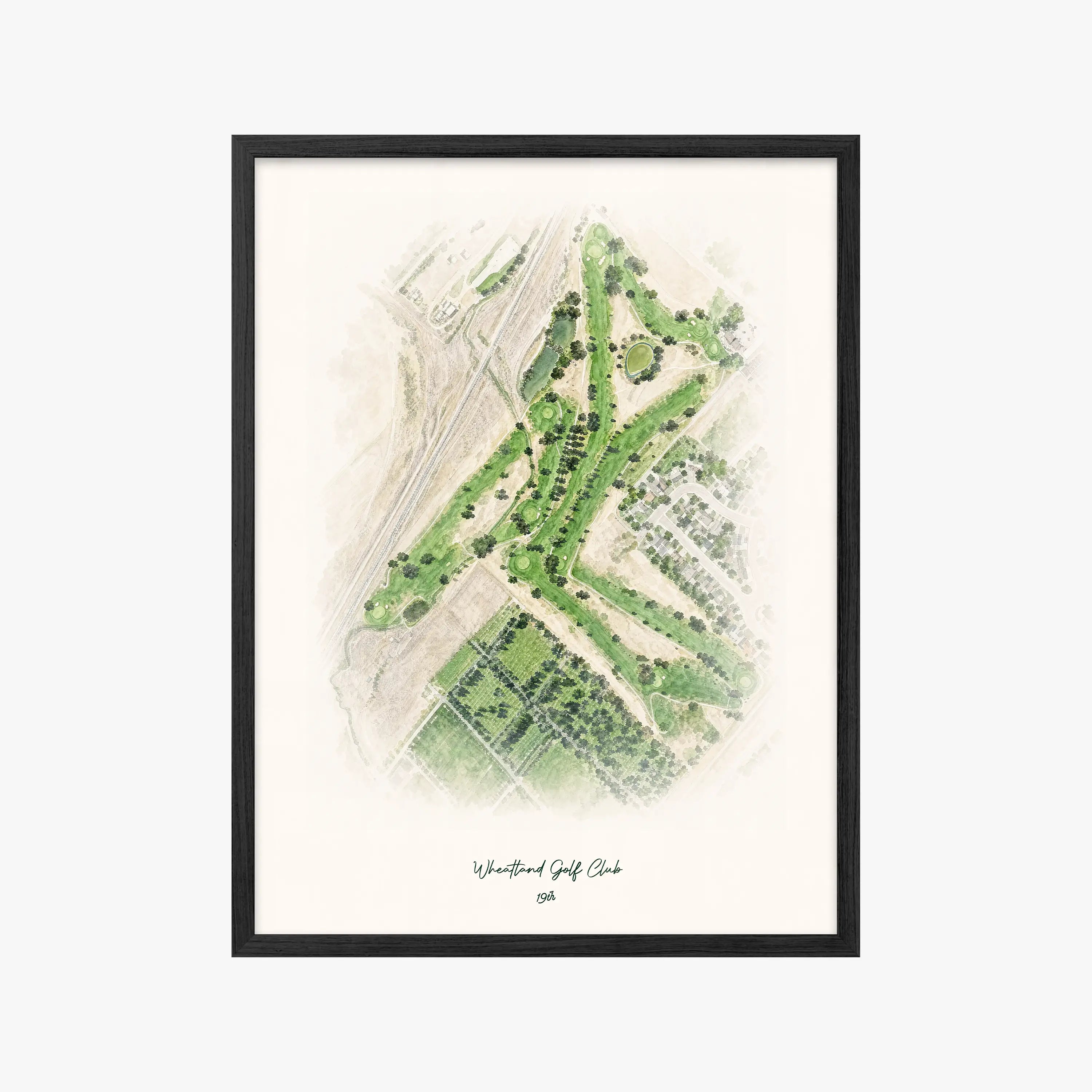 Wheatland Golf Club black frame