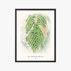 Green Hills Municipal Golf Course black frame