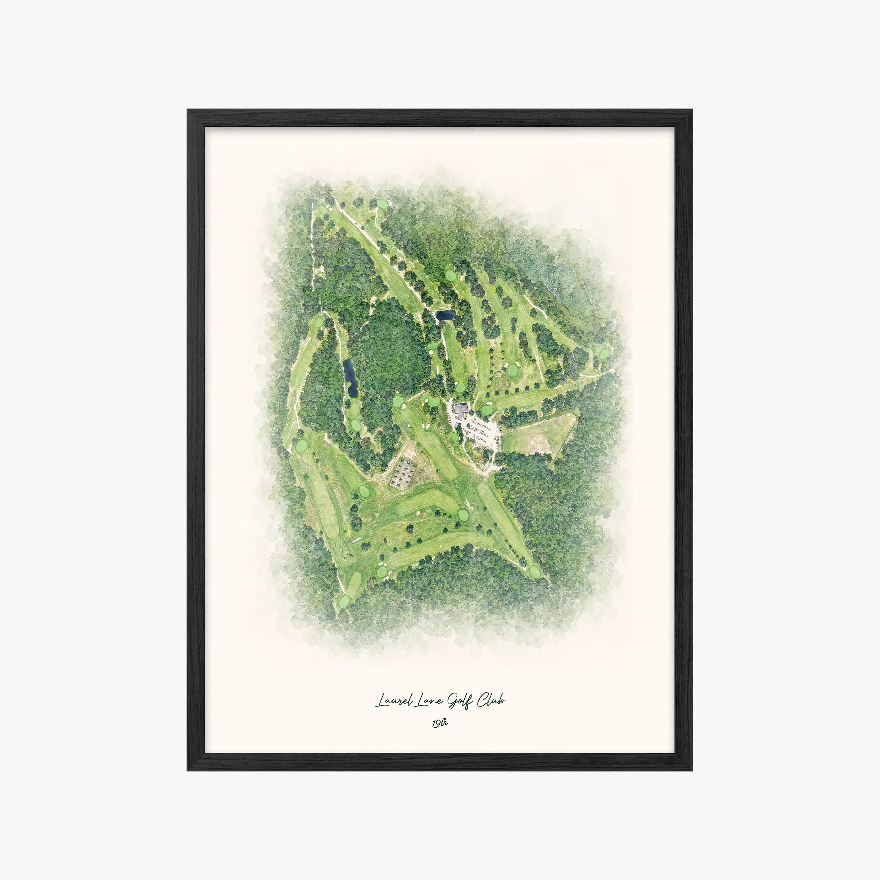 Laurel Lane Golf Club black frame
