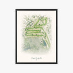 Keyhole Country Club black frame