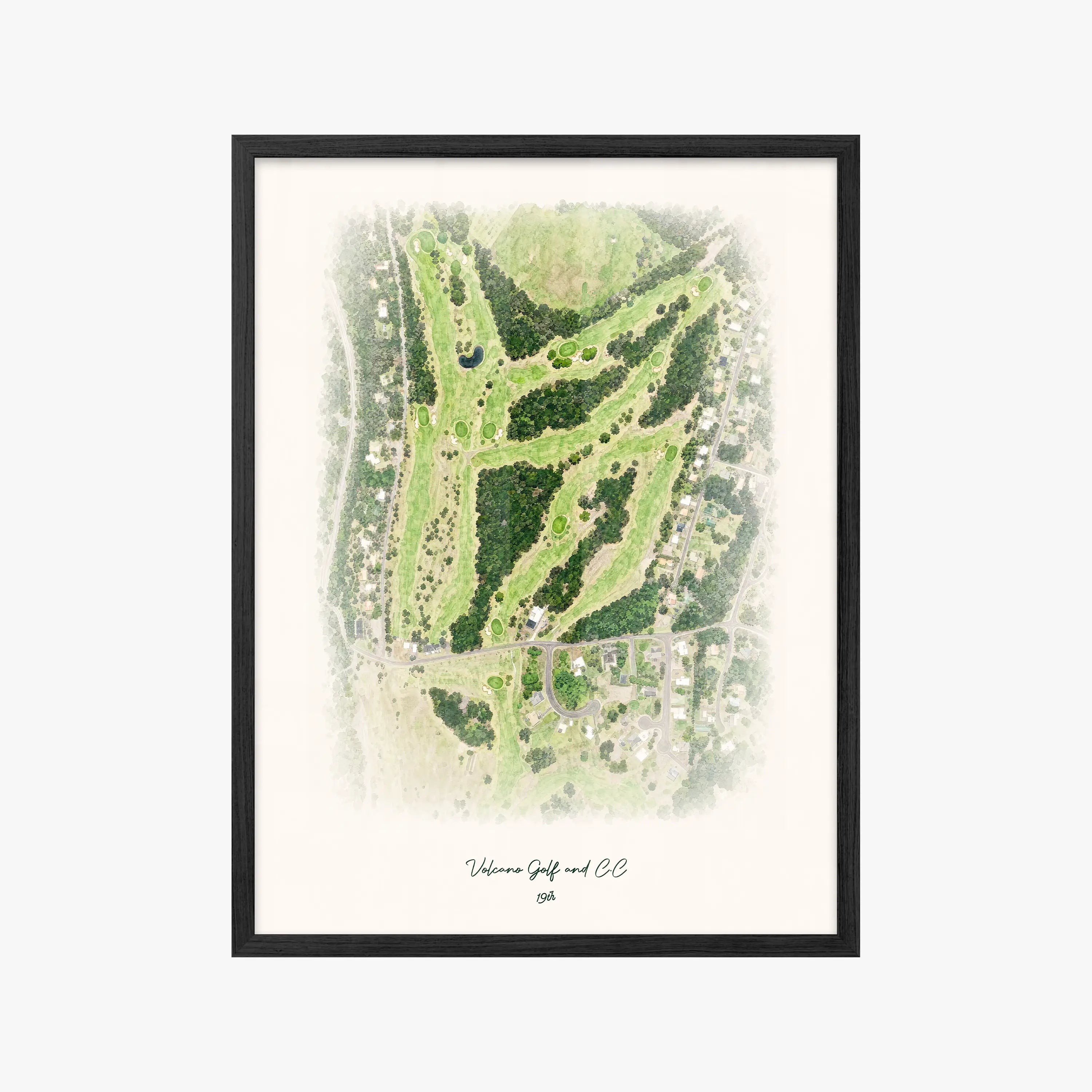Volcano Golf and C.C black frame