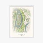 Marine Park Golf Course white frame