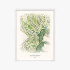 Back Creek Golf Club white frame