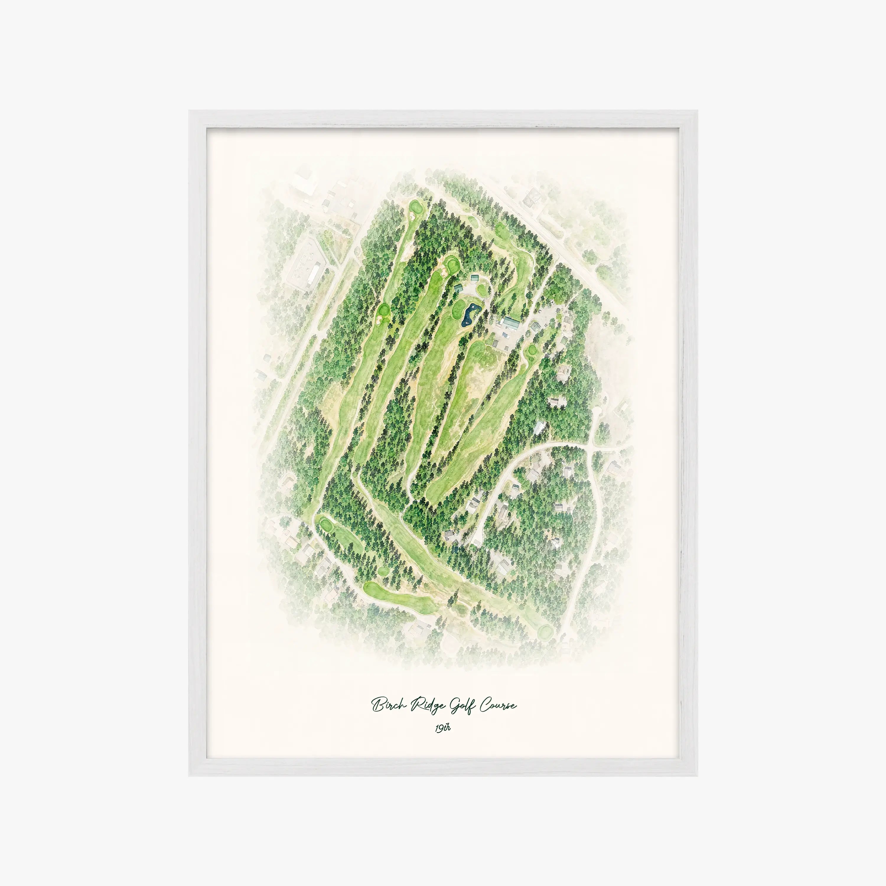 Birch Ridge Golf Course white frame