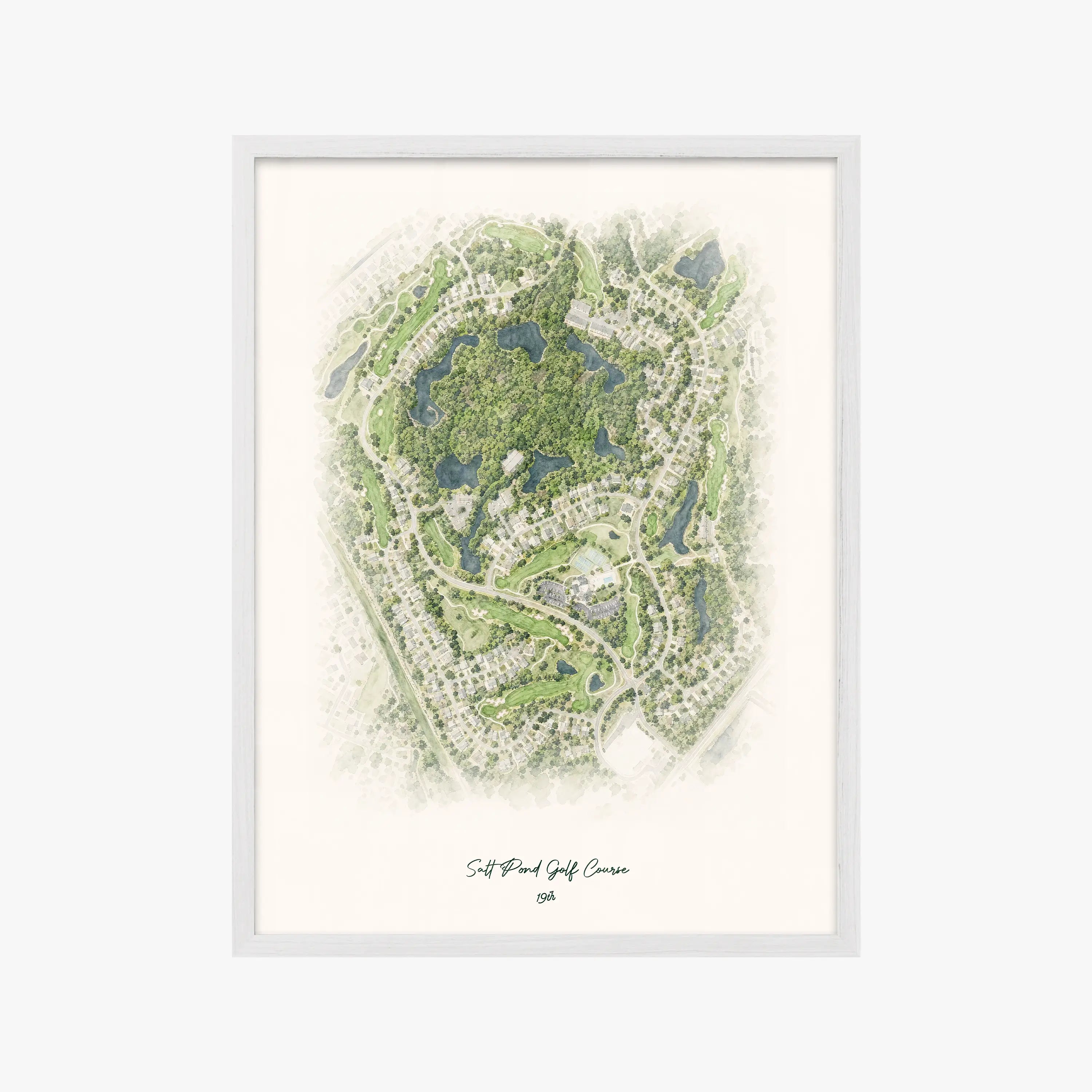 Salt Pond Golf Course white frame