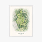 Meadow Brook Club white frame