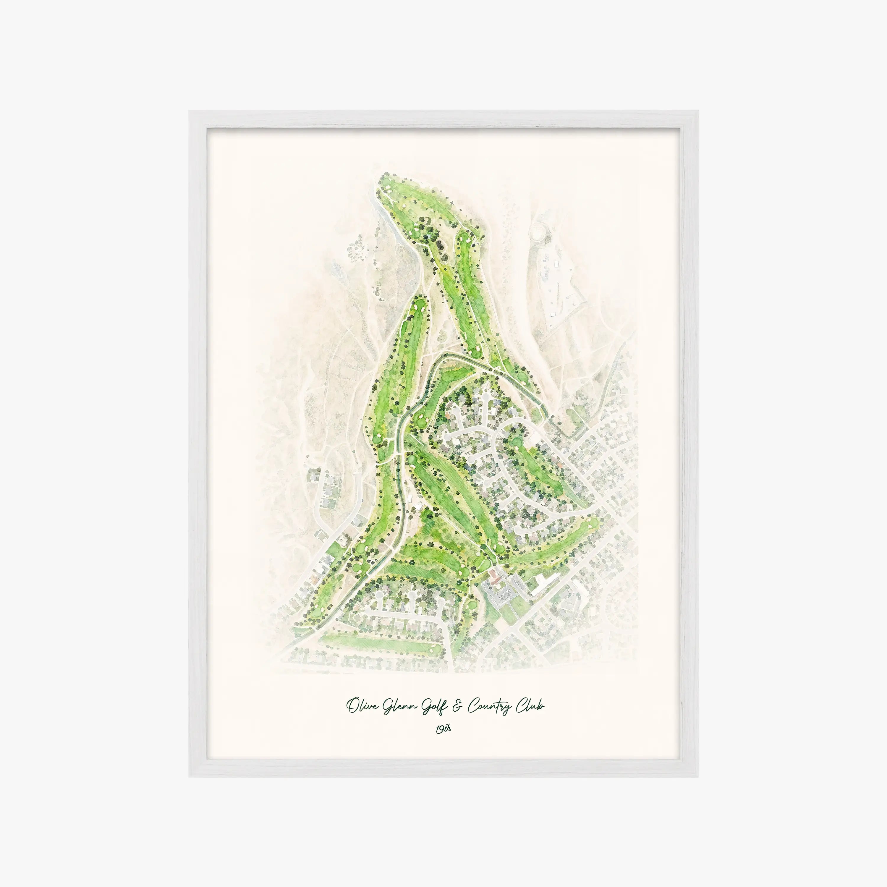Olive Glenn Golf & Country Club white frame