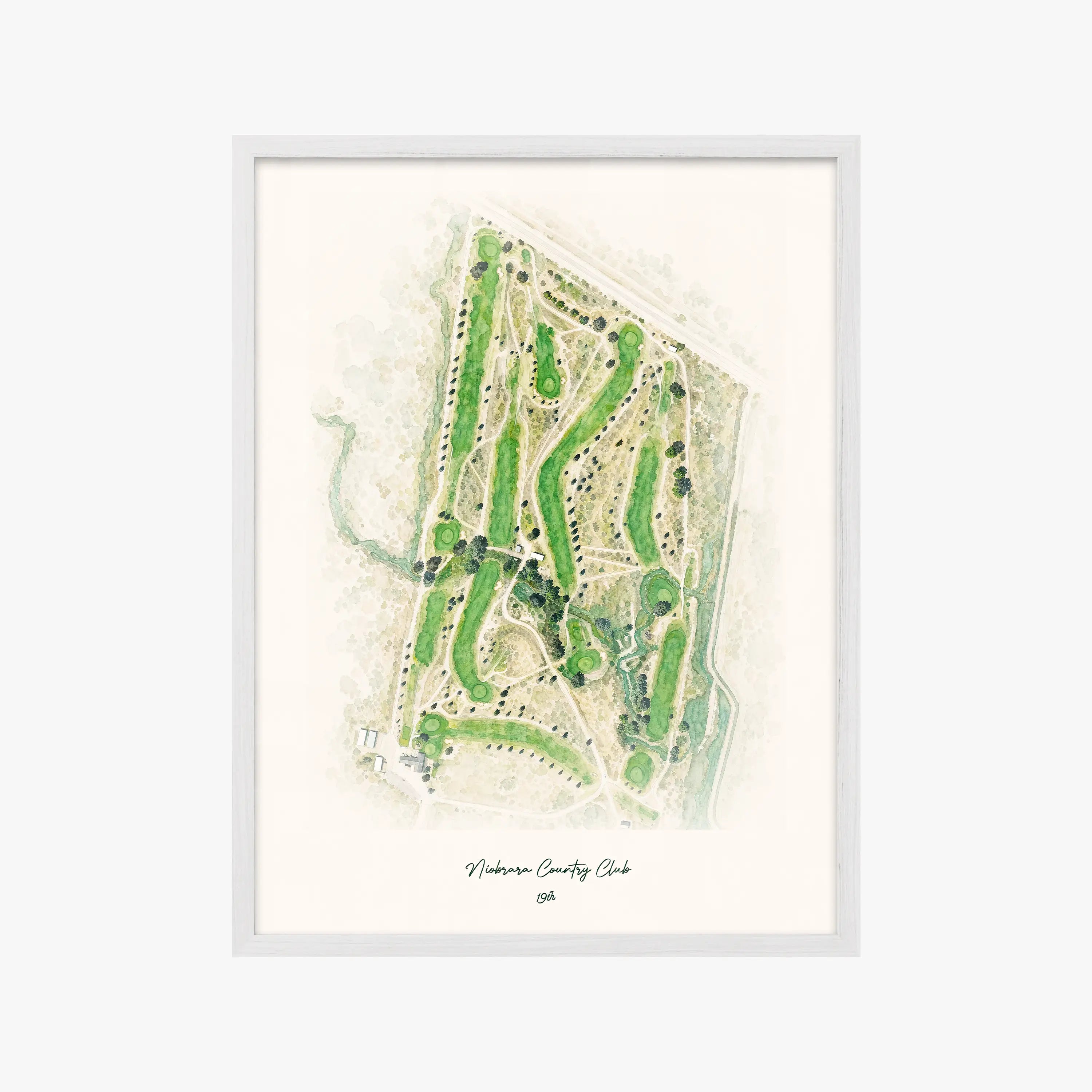 Niobrara Country Club white frame