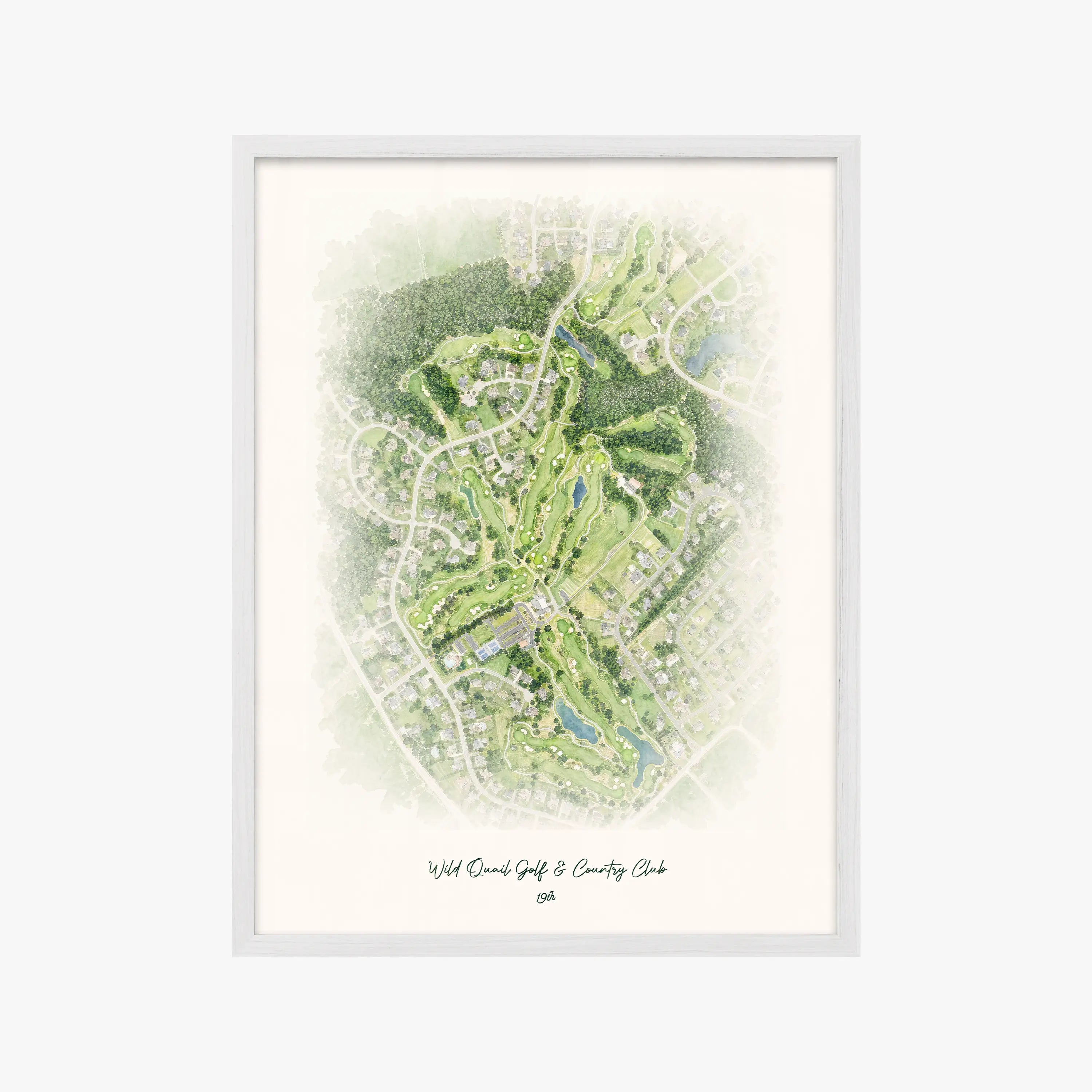 Wild Quail Golf & Country Club white frame