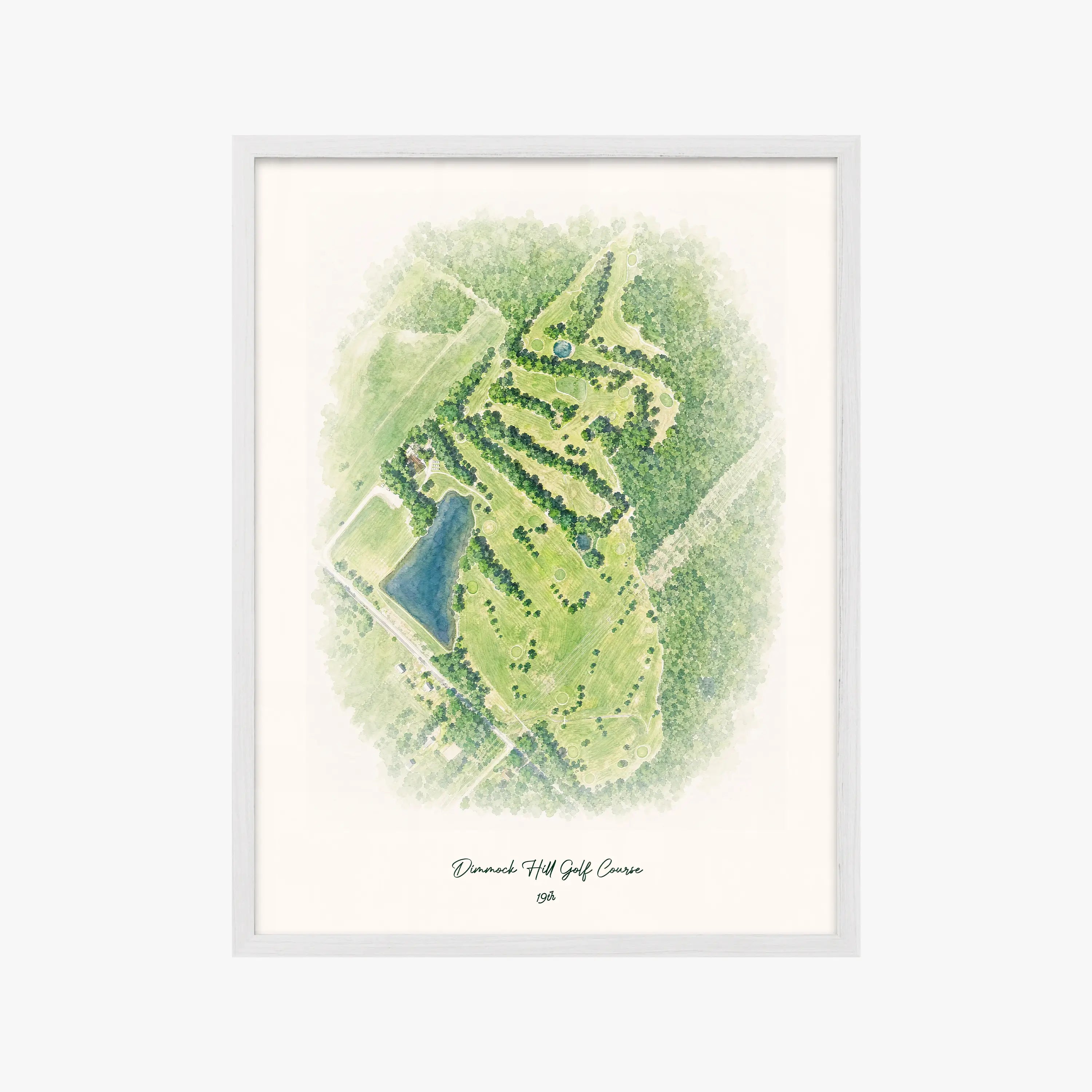 Dimmock Hill Golf Course white frame