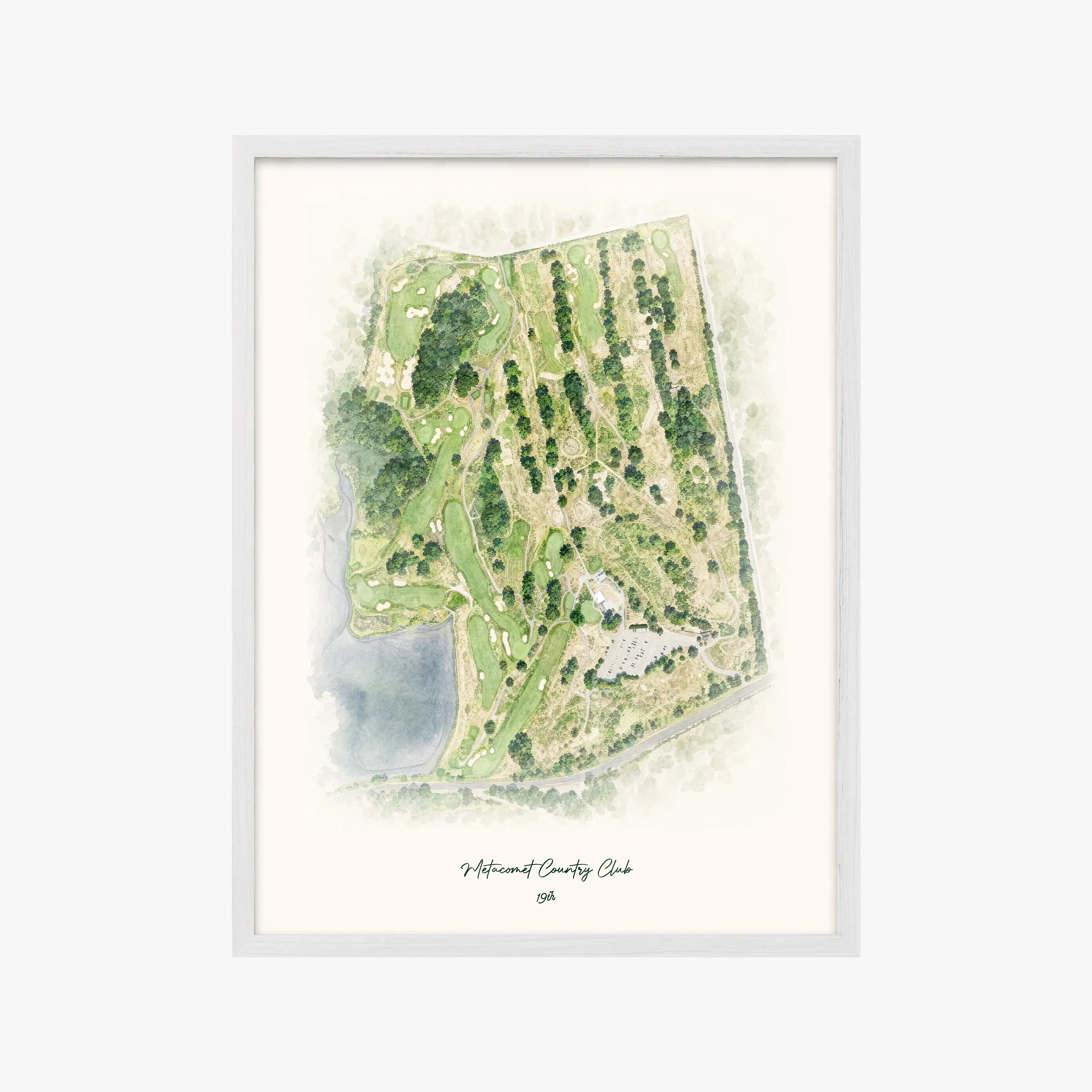 Metacomet Country Club white frame