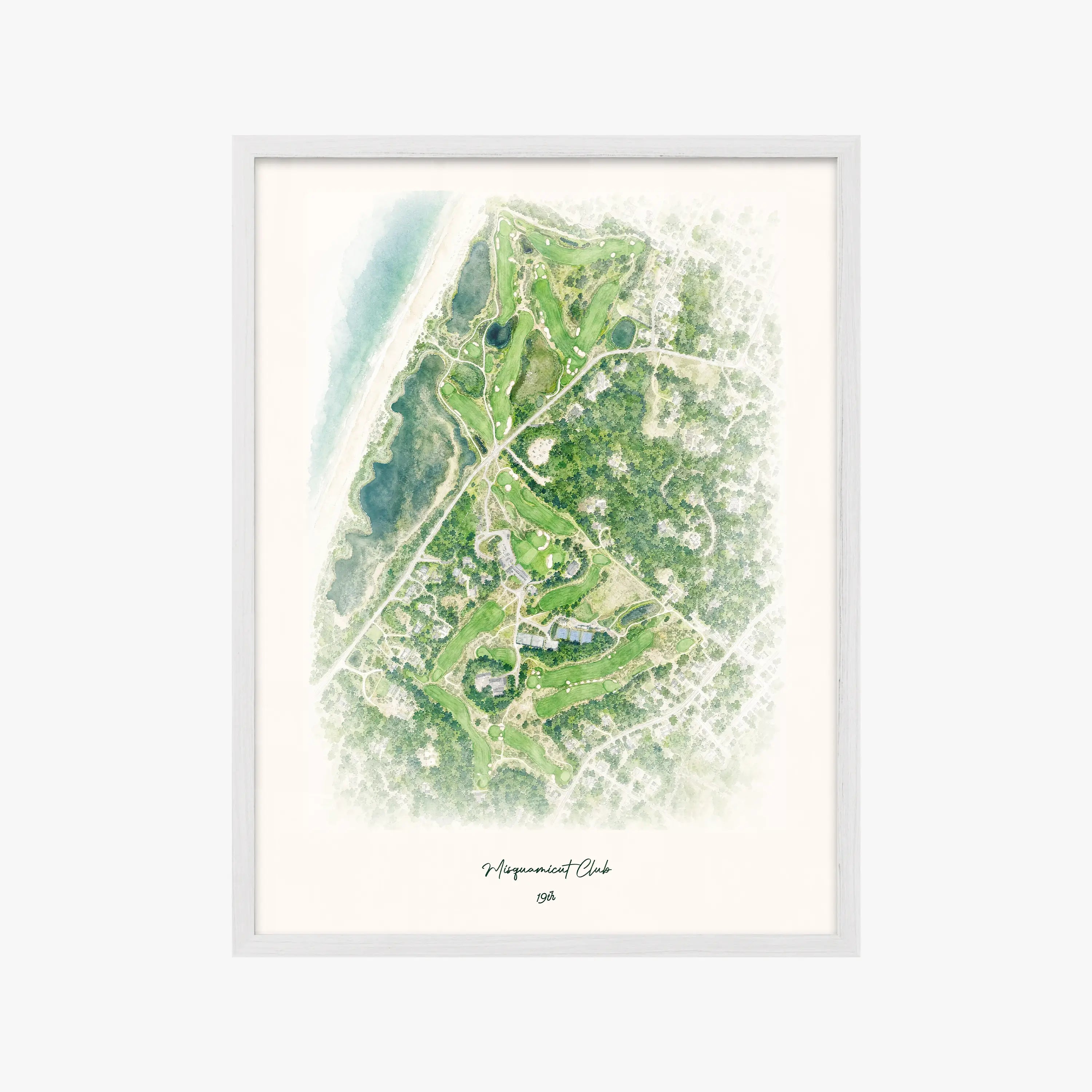 Misquamicut Club white frame