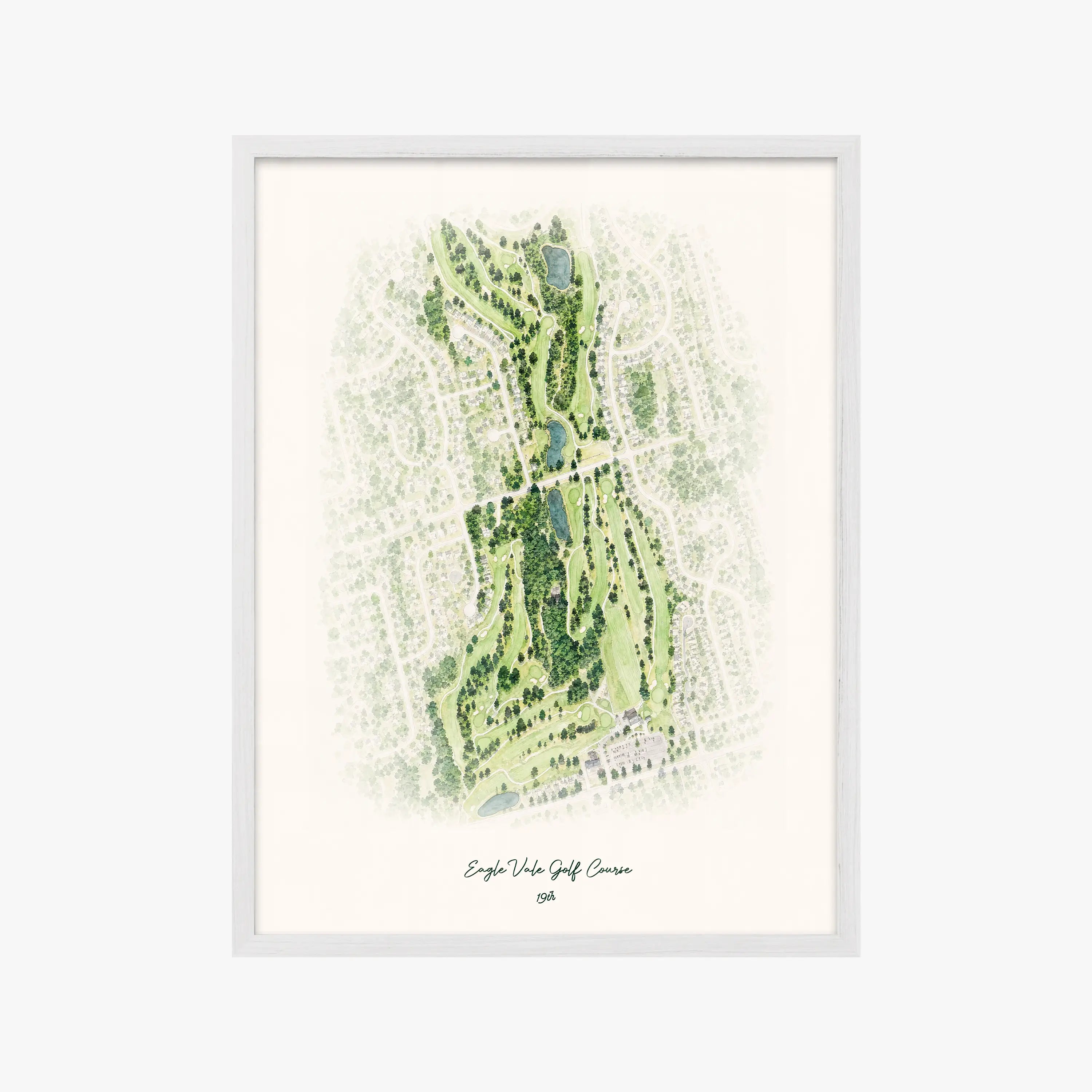 Eagle Vale Golf Course white frame
