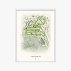 Keyhole Country Club white frame