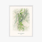 Devils Tower Golf Club white frame