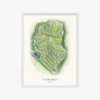 Frog Hollow Golf Club white frame