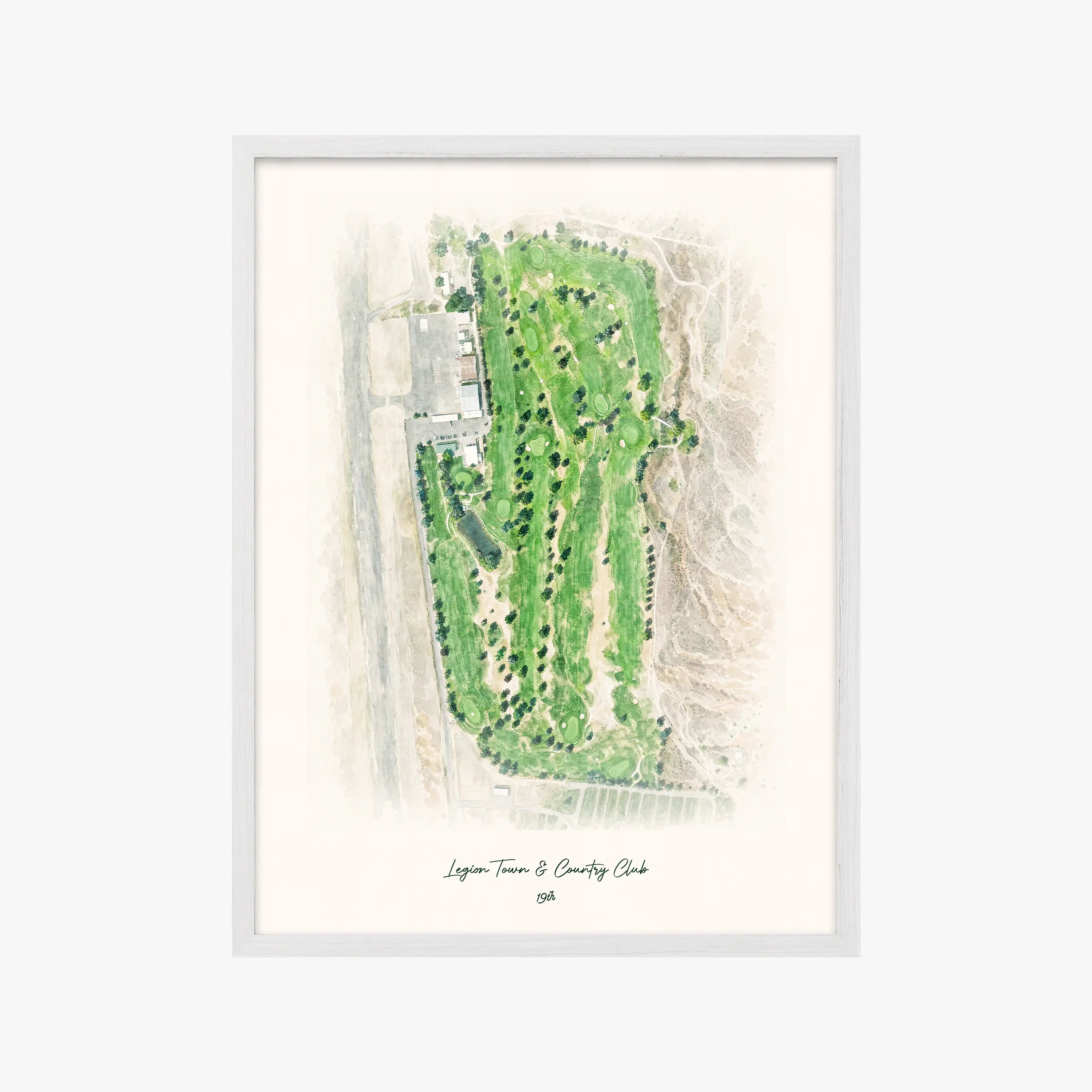 Legion Town & Country Club white frame