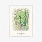 DJ's Golf Center Par 3 white frame