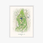 Casper Golf Club - Links white frame