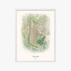 Hidden Bridge white frame