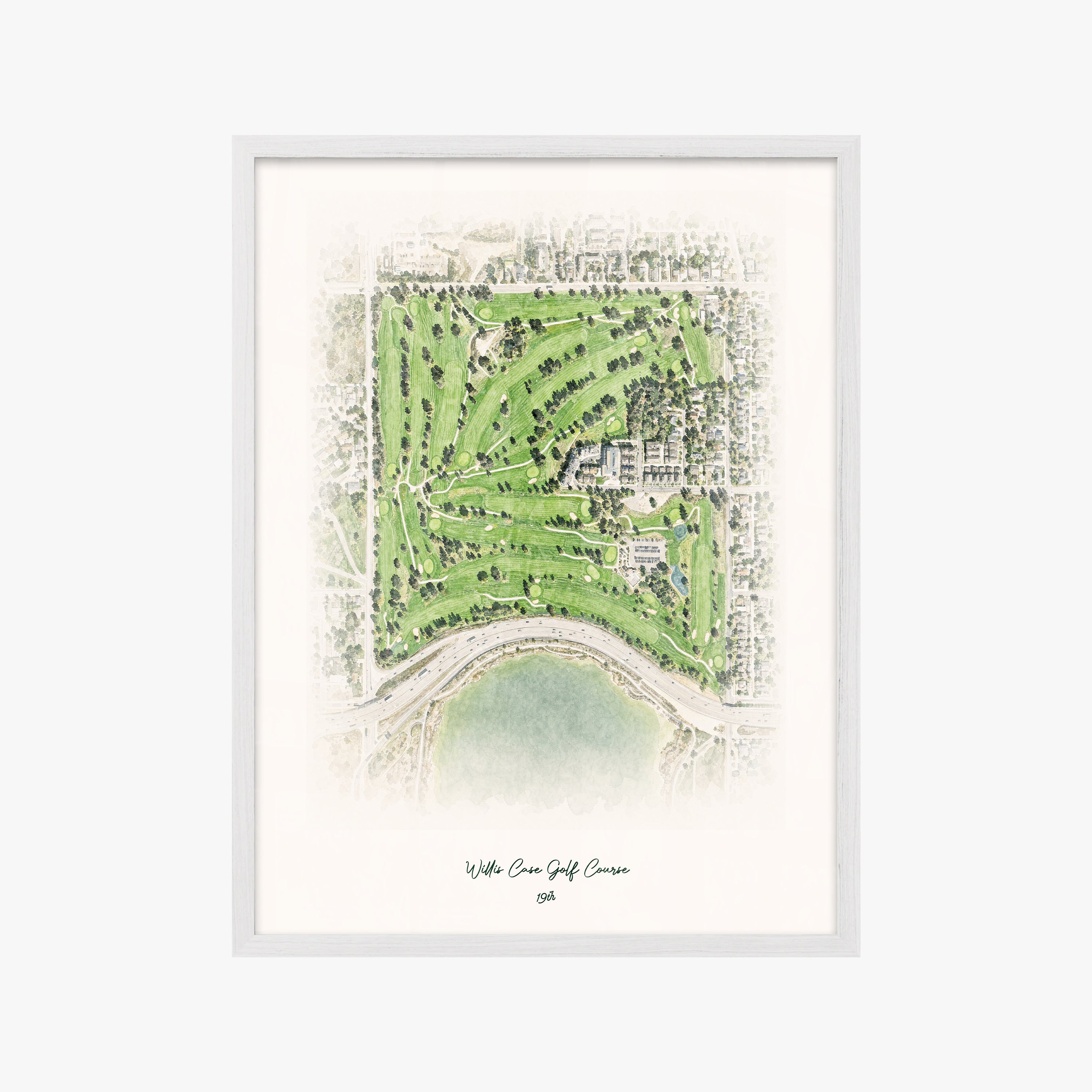 Willis Case Golf Course white frame