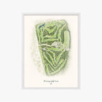 Anchorage Golf Course white frame
