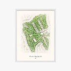 Paradise Valley Golf Club white frame