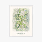 Odessa National Golf Club white frame