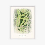 Volcano Golf and C.C white frame