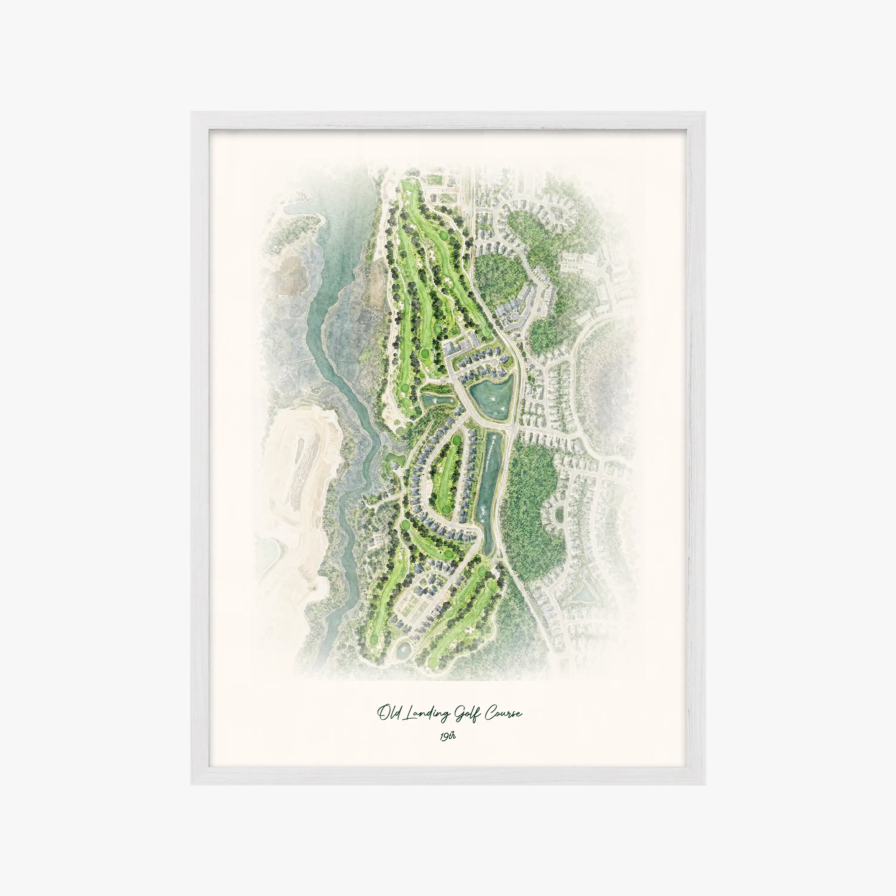 Old Landing Golf Course white frame