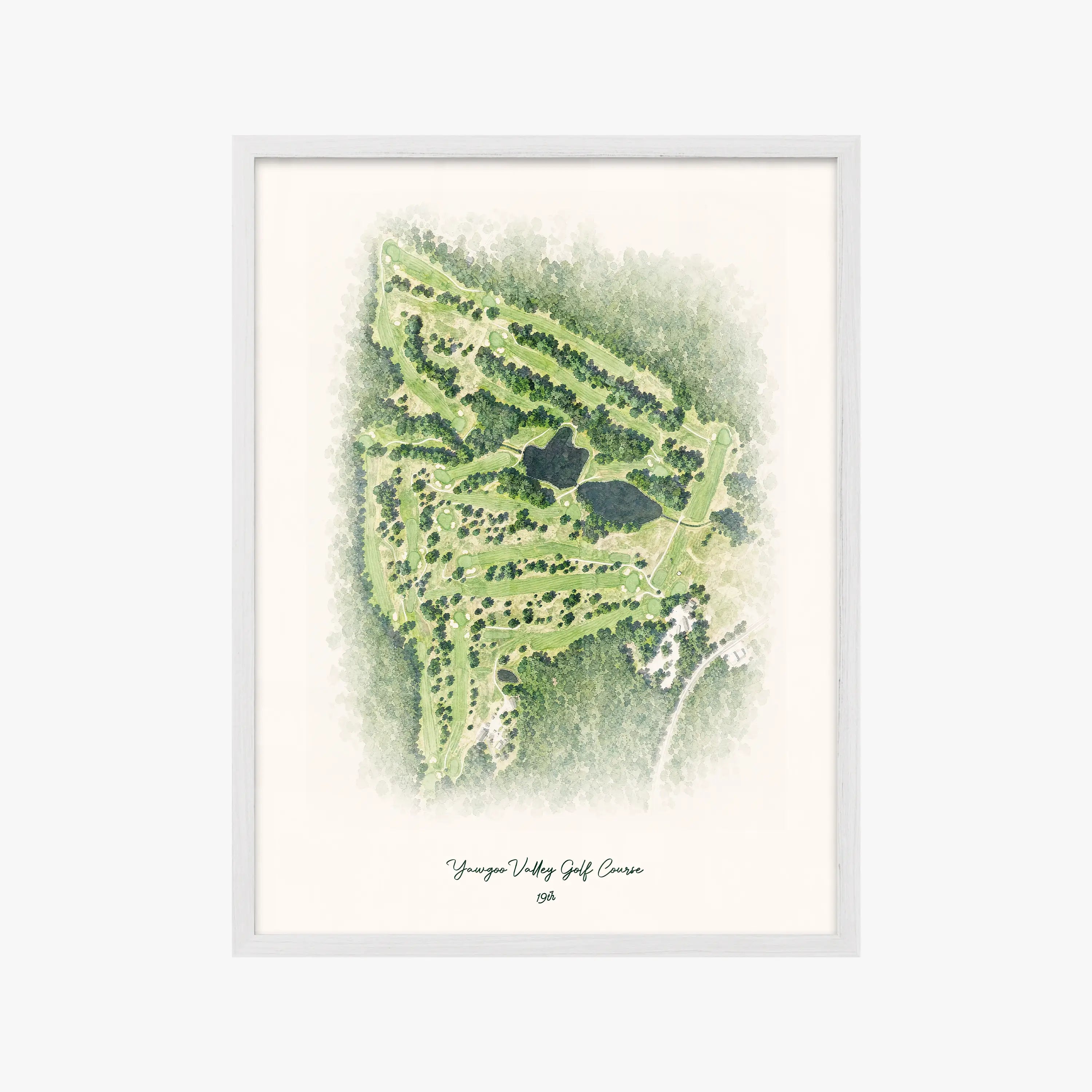 Yawgoo Valley Golf Course white frame