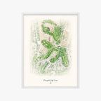 Renegade Golf Course white frame