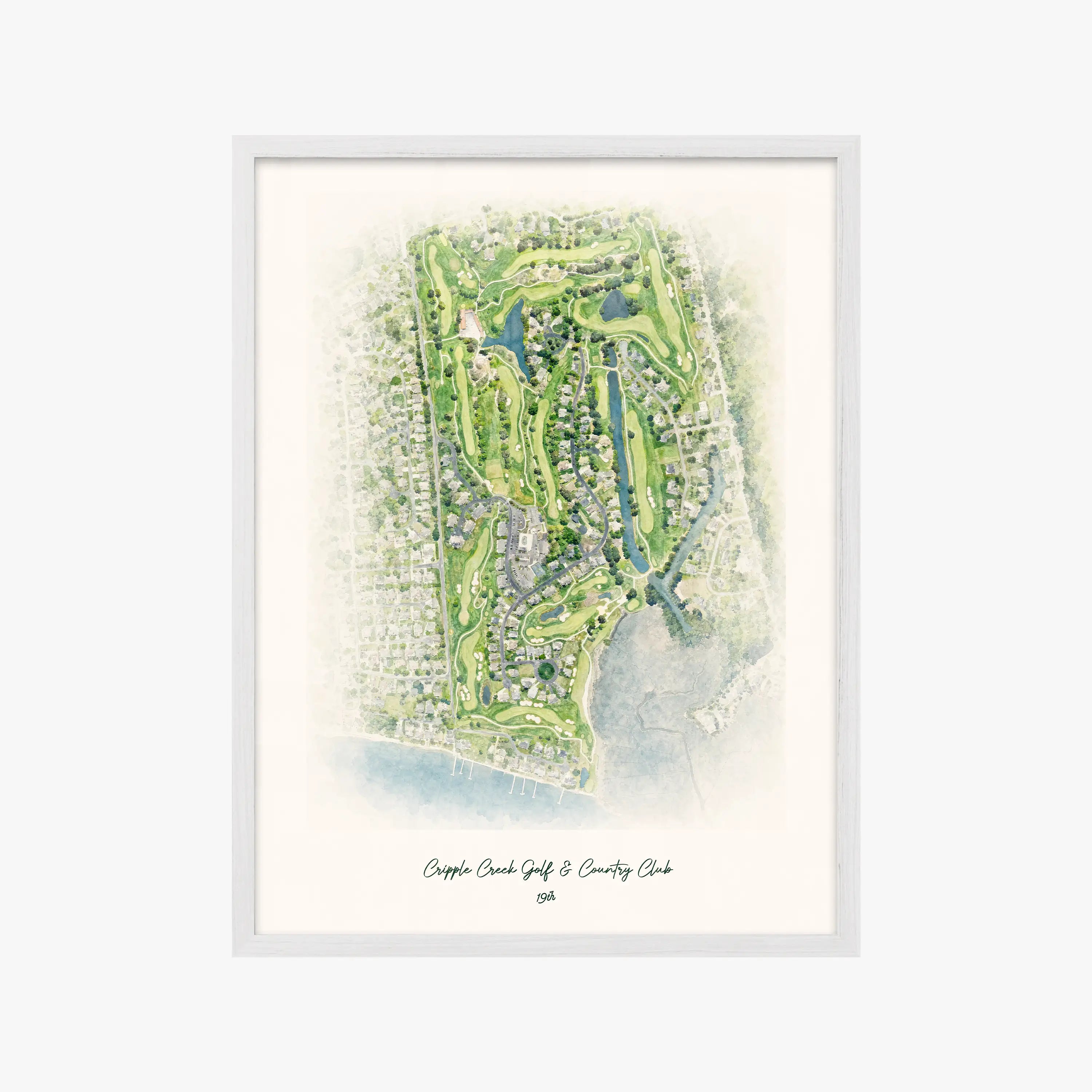 Cripple Creek Golf & Country Club white frame