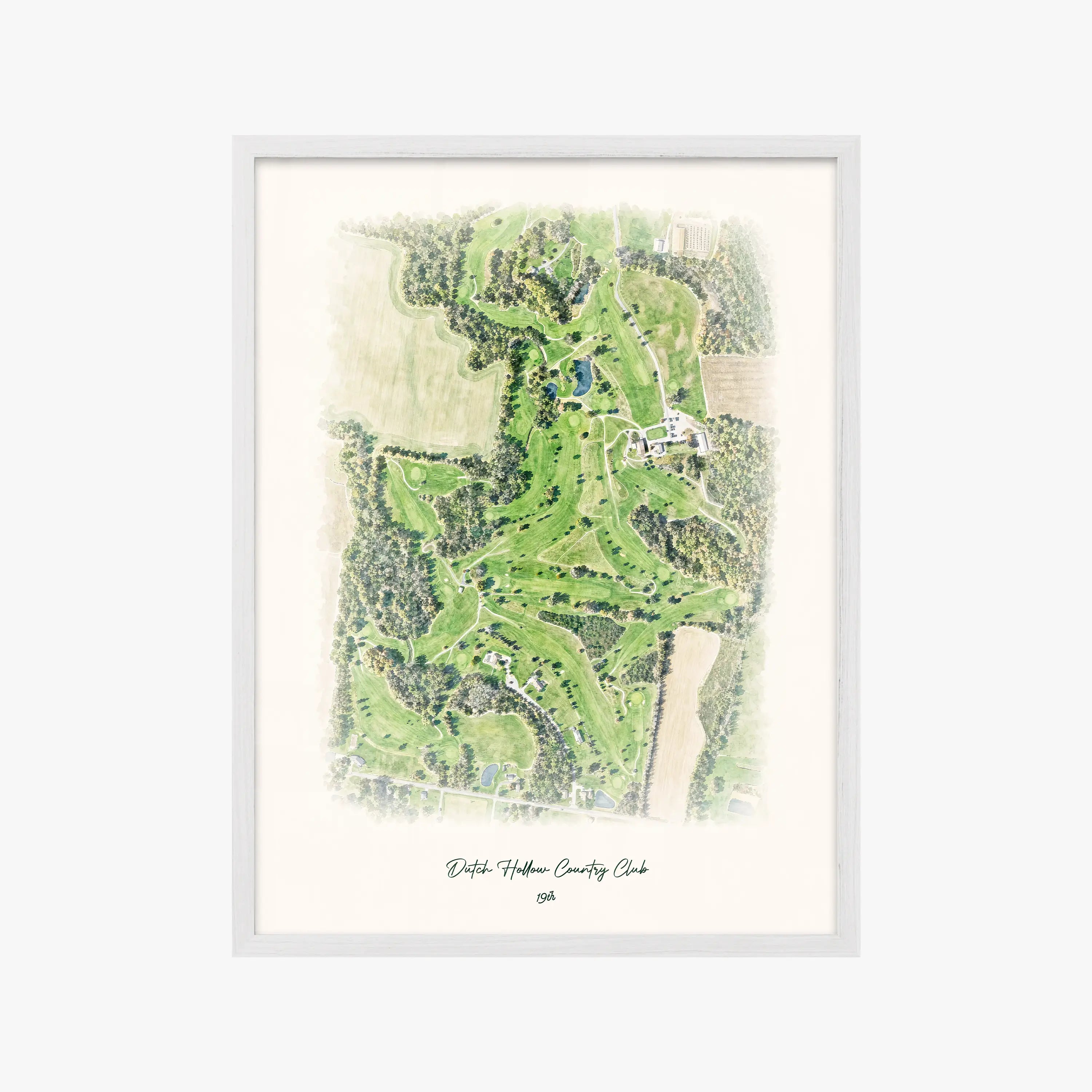 Dutch Hollow Country Club white frame