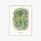 Foster Country Club white frame