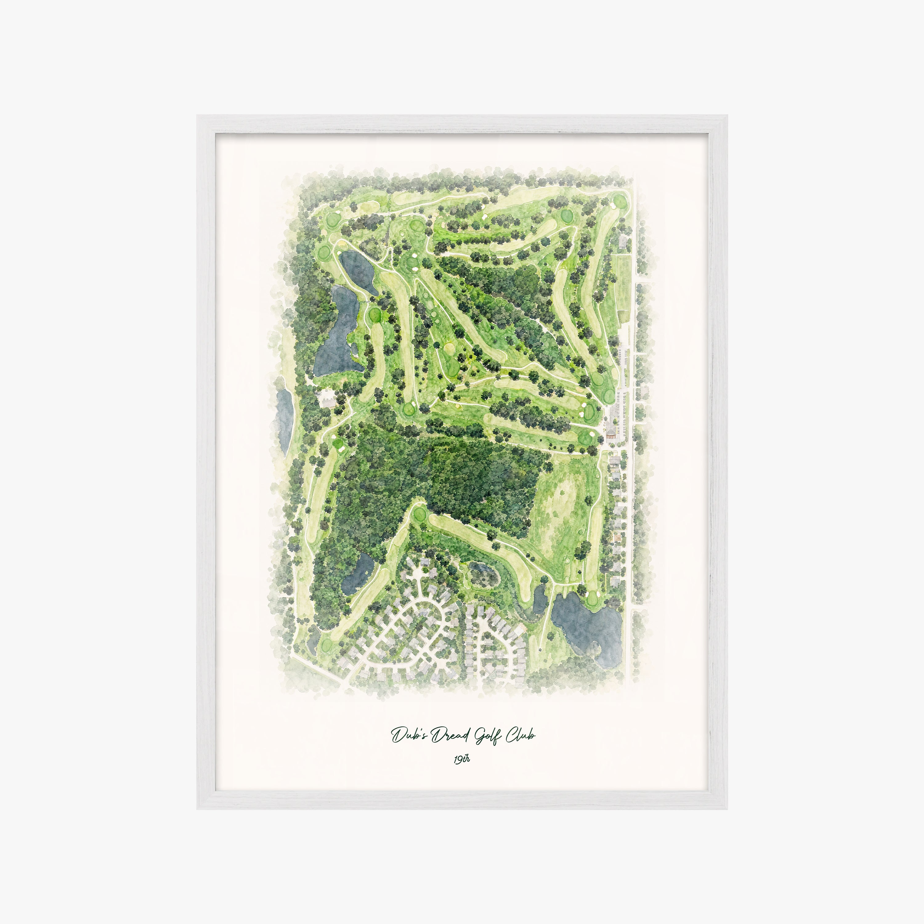 Dub's Dread Golf Club white frame