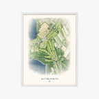 Green Valley Country Club white frame
