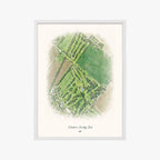 Caledonia Country Club white frame