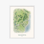 Sakonnet Golf Club white frame