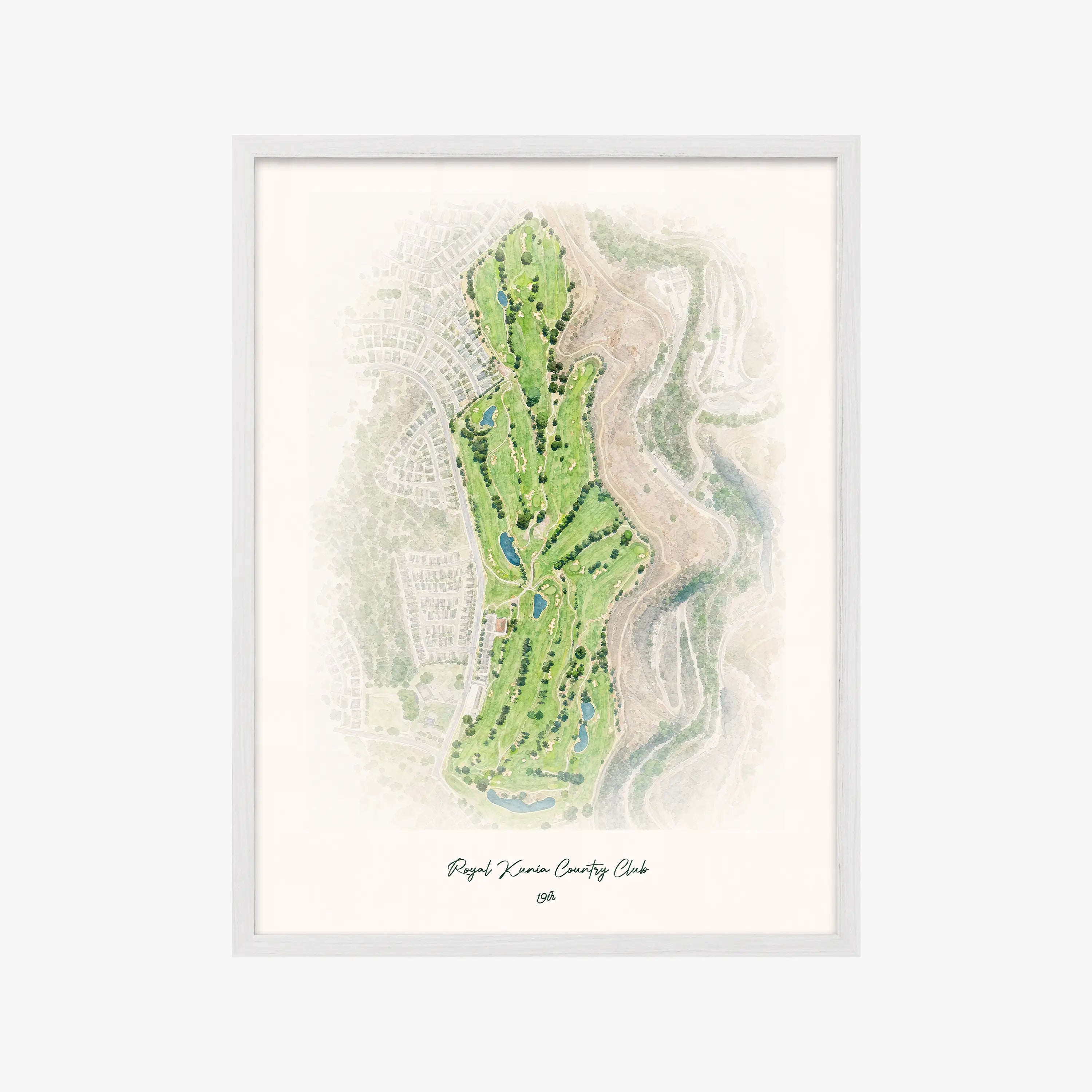 Royal Kunia Country Club white frame