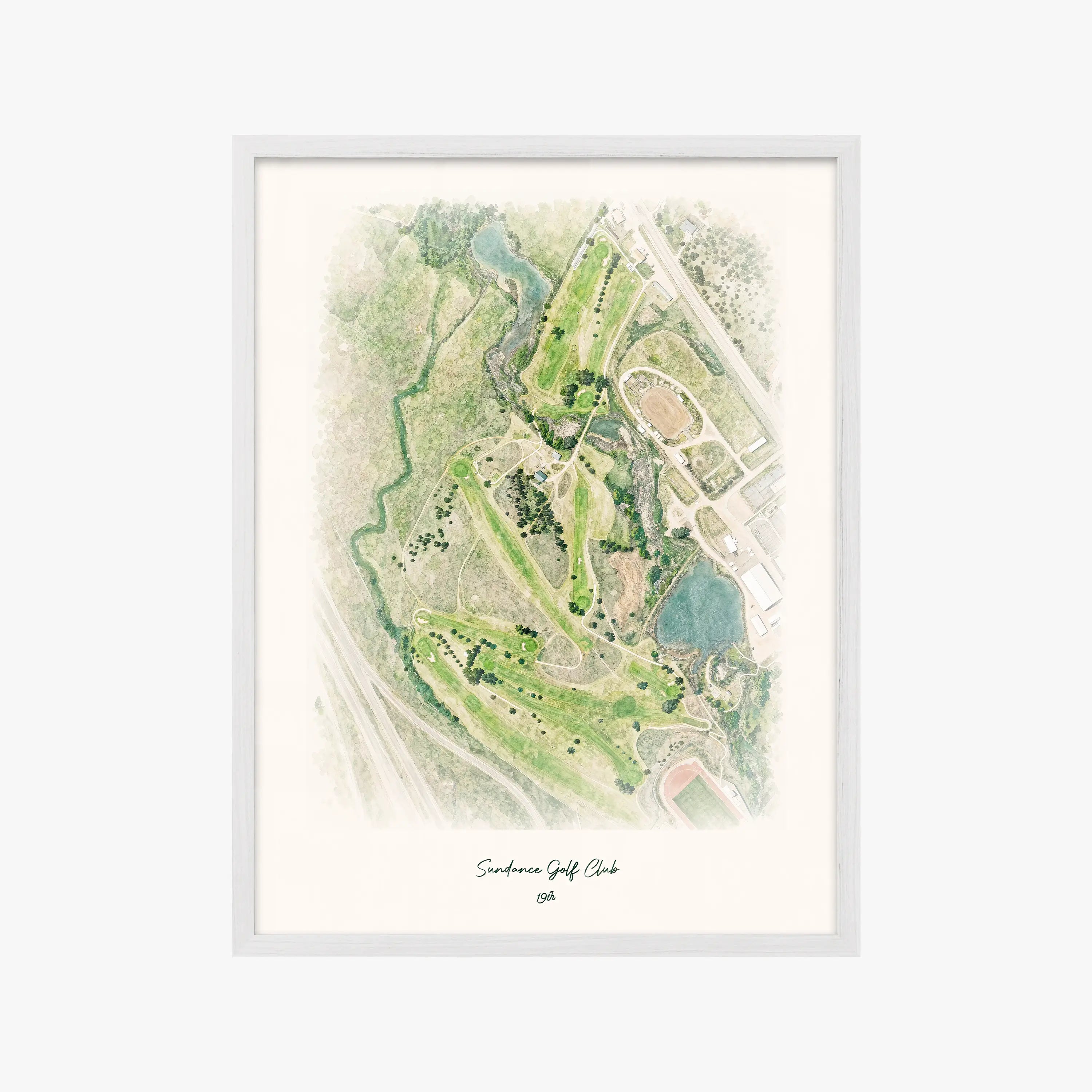 Sundance Golf Club white frame
