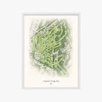 Mapledale Country Club white frame